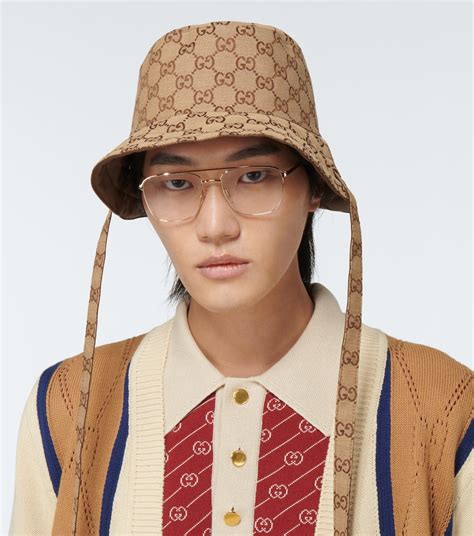 gucci bucket hat outfit|who made gucci bucket hat.